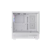 Thermaltake View 270 TG ARGB Mid Tower ATX Tempered Glass PC Case SNOW with 1x120mm Fan