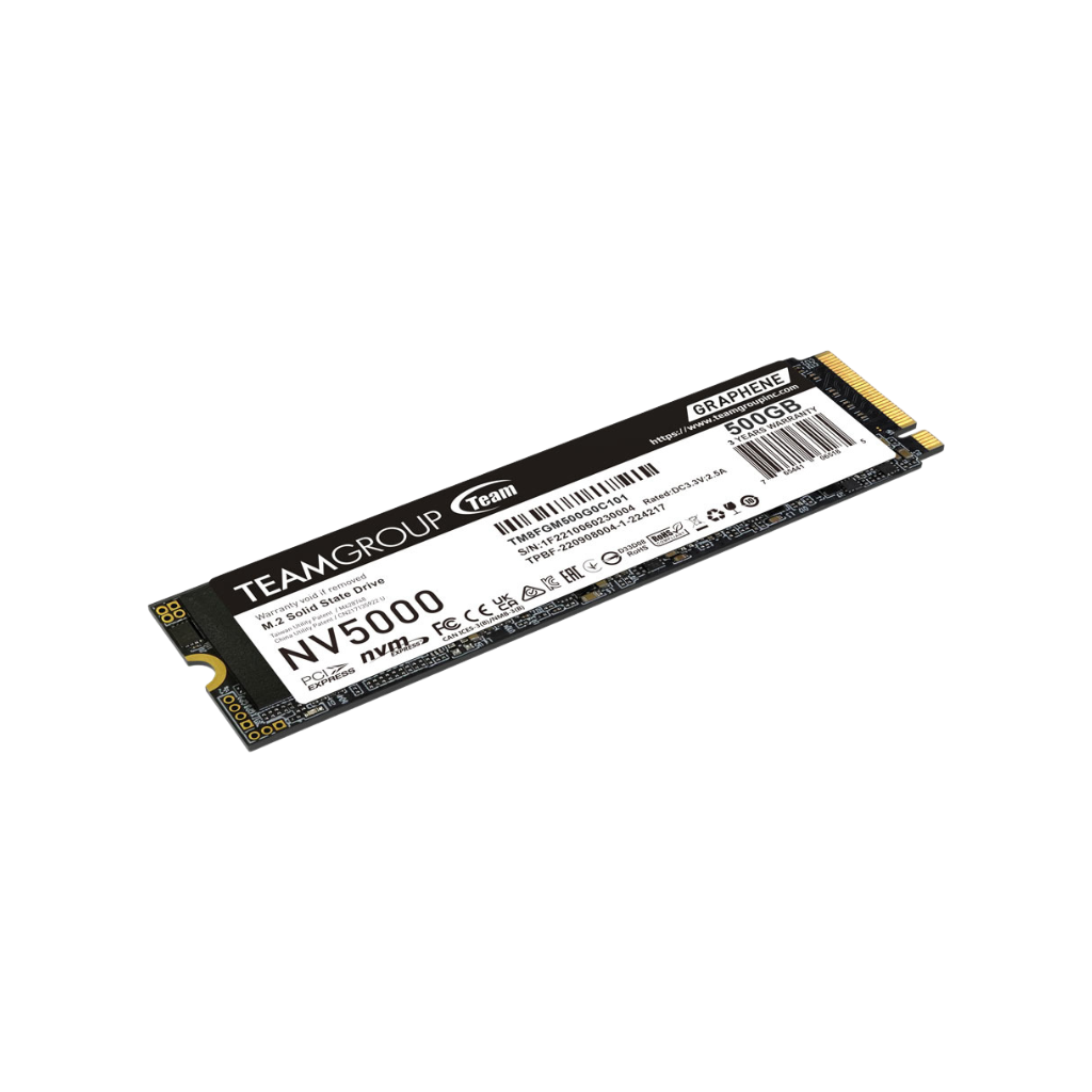 TeamGroup NV5000 500GB M.2 PCIe 4.0 x4 SSD TM8FGM500G0C101