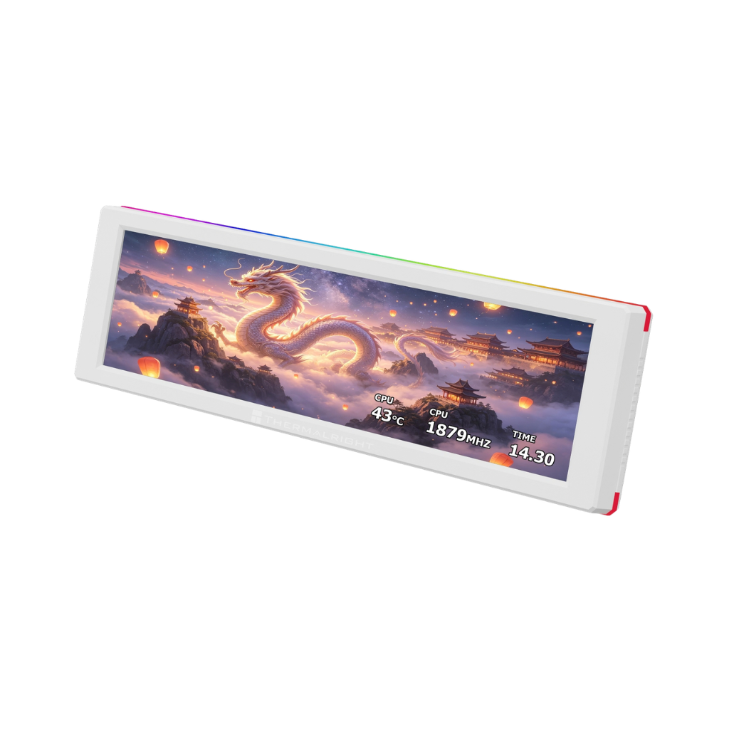 Thermalright Trofeo Vision 9.16" ARGB LCD Screen White