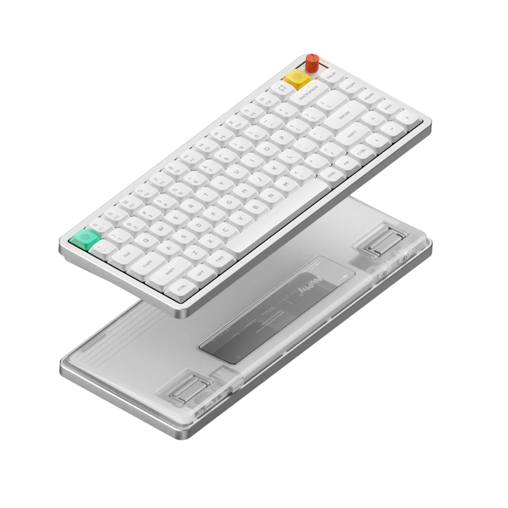 Nuphy Air75 V3 | Blush Nano Keyboard ( Black / White )