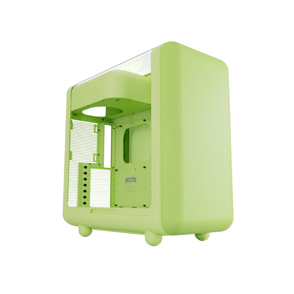 Hyte X50 Glass ATX Mid-Tower Modern Performance PC Case (Pitch Black | Snow White | Matcha | Strawberry Milk | Taro Milk | Glass Red)