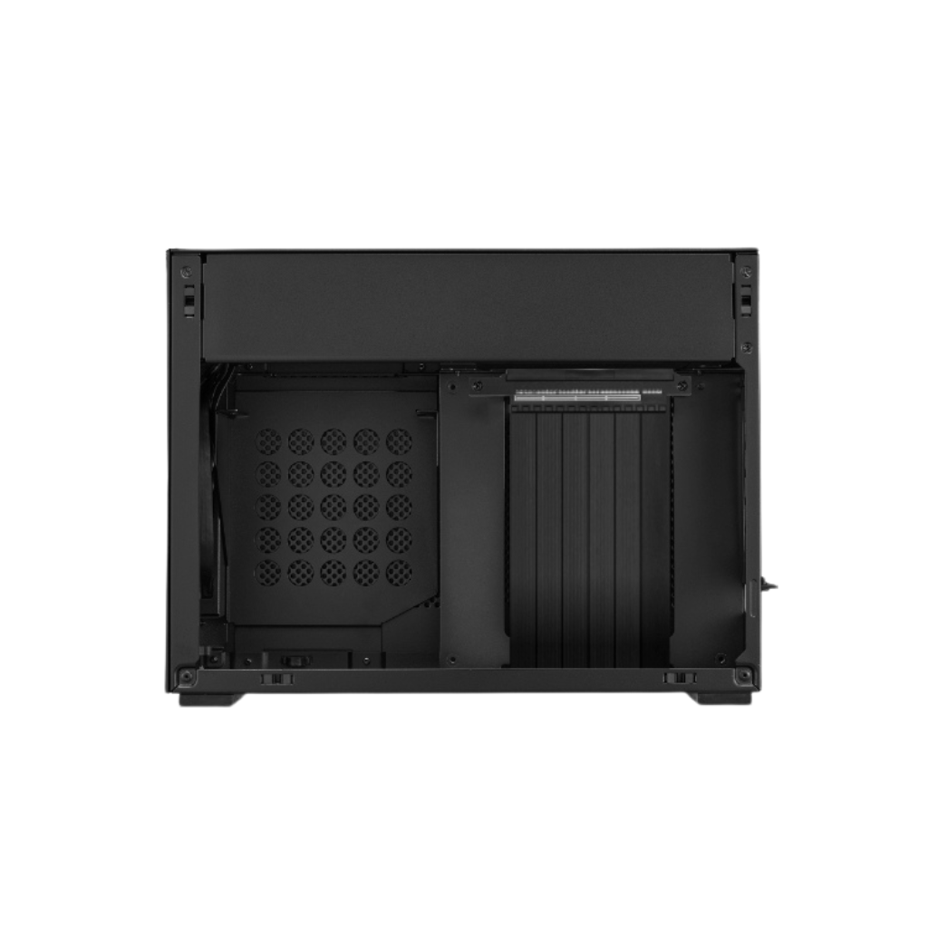 Lian Li A4-H2O w/ PCIe5 BLACK Aluminum Mini-ITX Case A4H2OX5