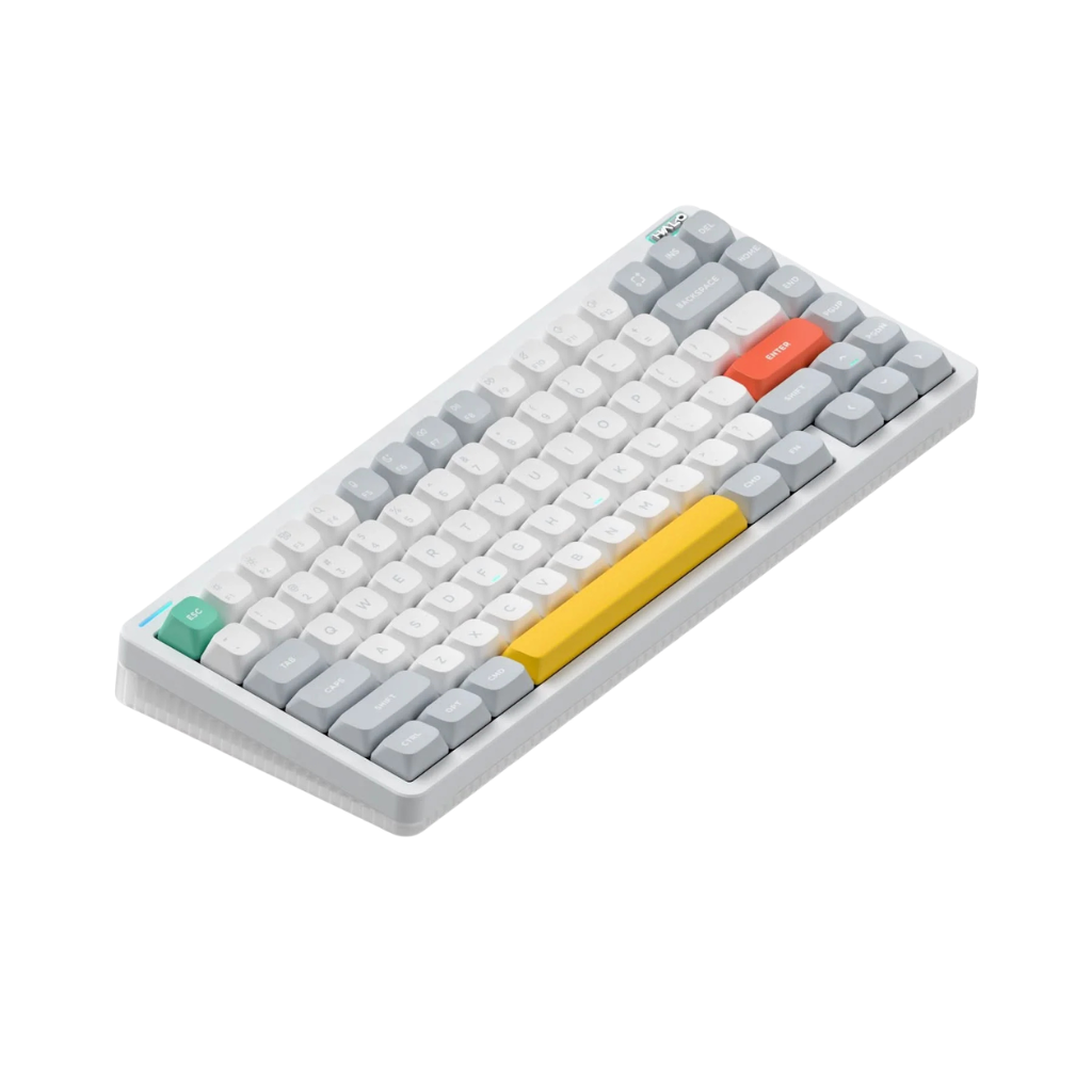 Nuphy Halo75 V2 | Blush Keyboard ( Black / White )