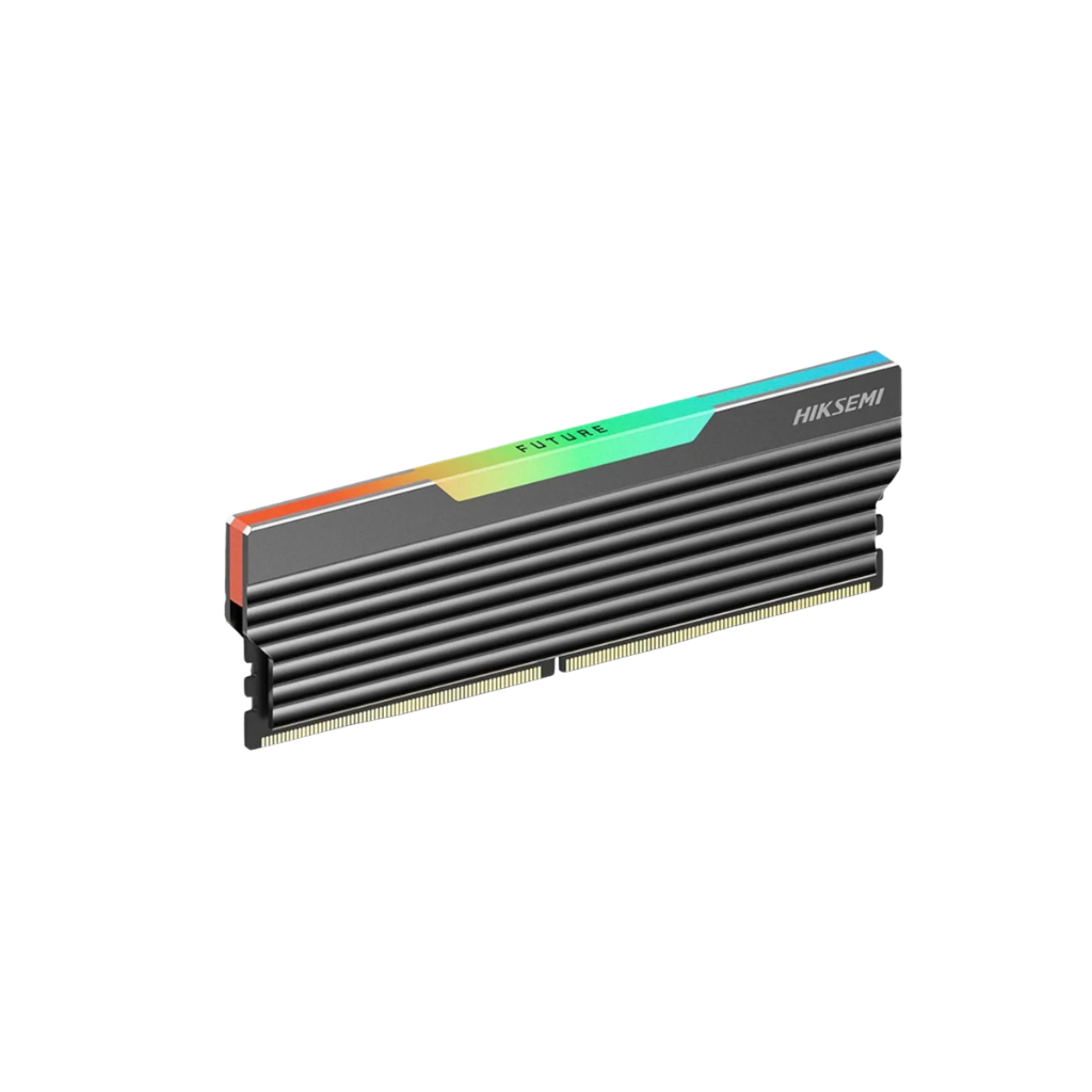 Hiksemi Future 16GB RGB Single DDR5 6000MTs UDIMM Gaming Memory with Heatsink HSC516U60C4