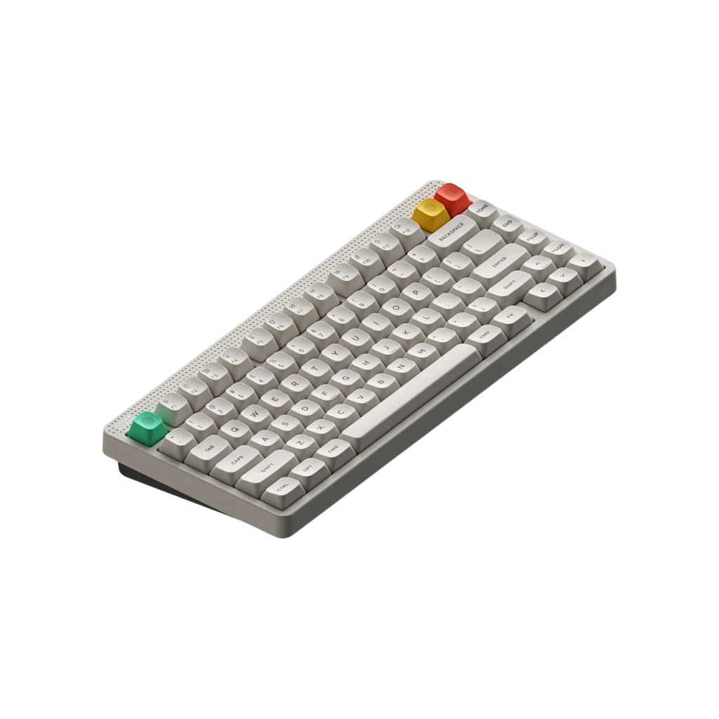 Nuphy Node75 High-Profile | Blush Nano Keyboard ( Gray / White )