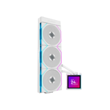 Lian Li HydroShift II LCD-S 360TL RGB 360mm AIO LC Cooler LCD Display w/ Wireless Fans ( Black G89.GHS2LCDS36TB.00 | White G89.GHS2LCDS36TW.00 )