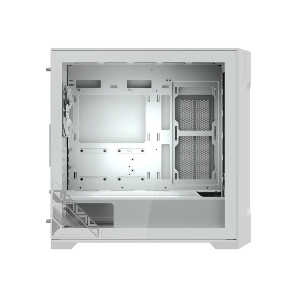 Gigabyte C102GI GLASS ICE Mid Tower Tempered Glass Gaming Case White – GP-C102GI
