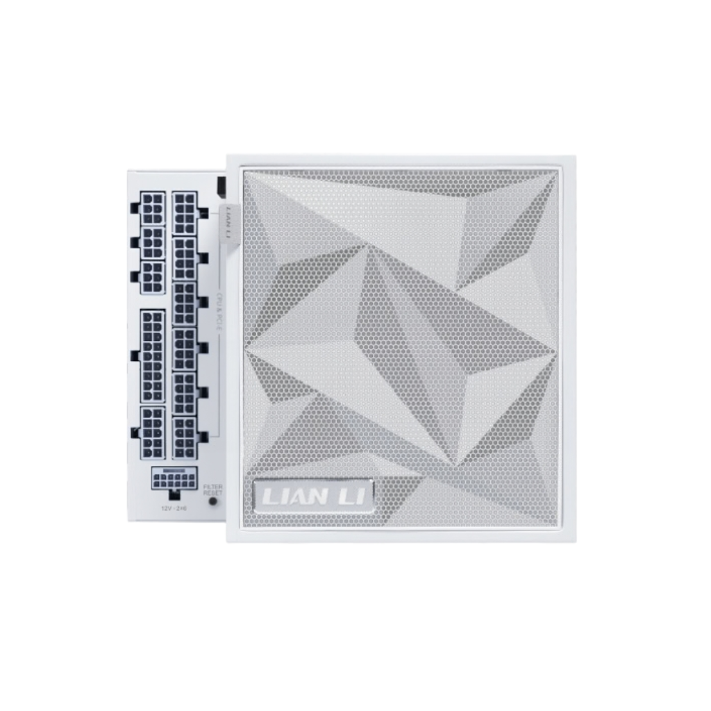 Lian Li EG1000P Edge V2 PLATINUM 1000W ATX 3.1 PCIe 5.1 Power Supply (Black G9P.EG1000P.BH00.US | White G9P.EG1000P.WH00.US)