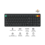 Nuphy Node100 Low-Profile | Blush Nano Keyboard ( Gray / White / Pink )