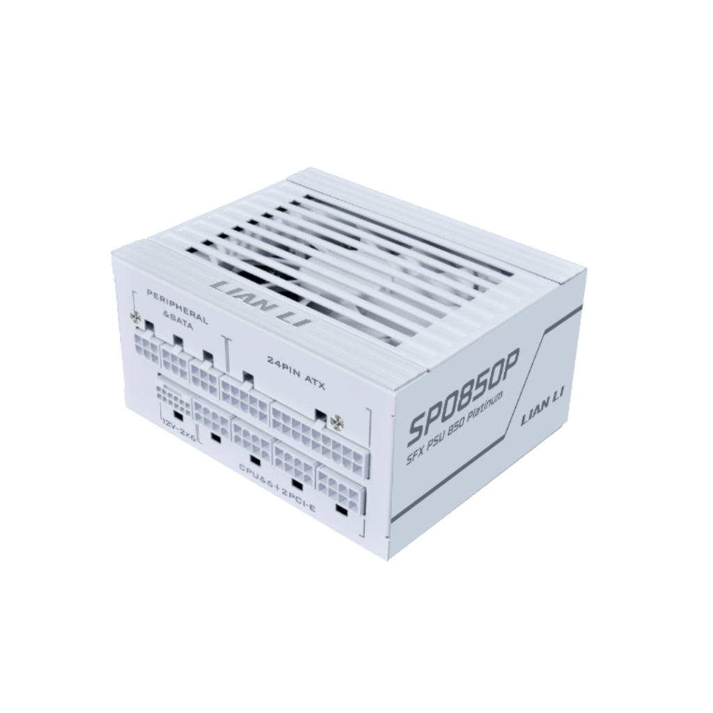 Lian Li SP0850P SFX 850W 80+ Platinum ATX 3.1 Fully-Modular Power Supply ( Black G9P.SP0850P.B000.US | White G9P.SP0850P.W000.US )