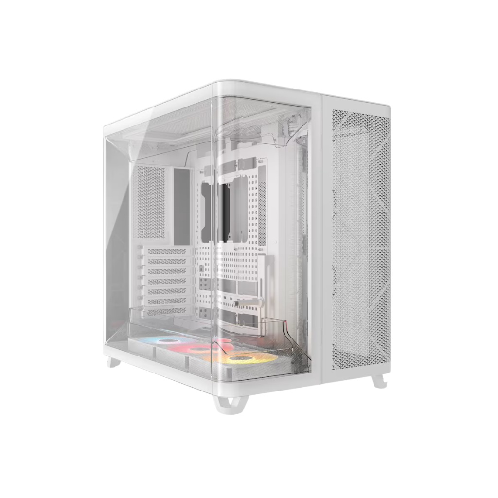 Corsair AIR 5400 RS-R ARGB TG Triple Chamber Mid-Tower PC Case ( Black CC-9011318-WW | White CS-CC-9011319-WW )