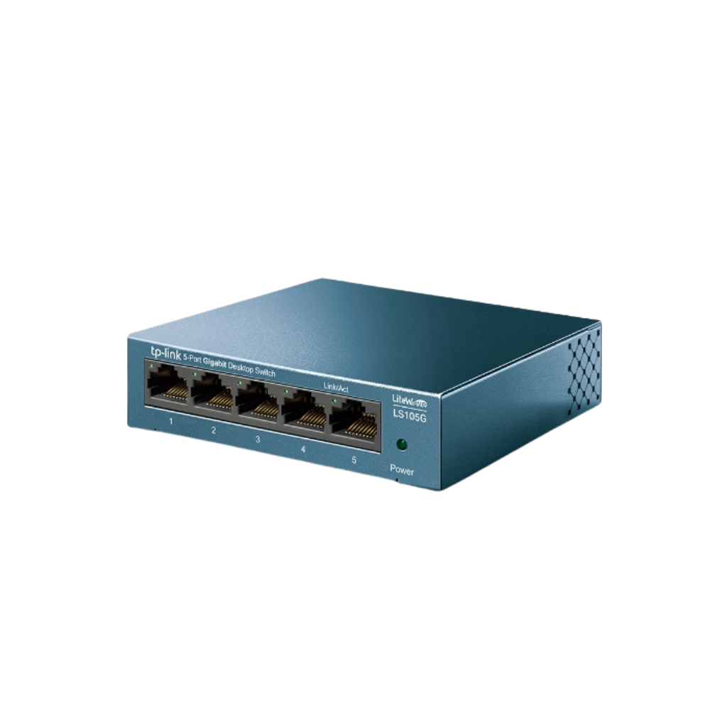 TP-Link LS105G 5-Port 10/100/1000Mbps Desktop Network Switch