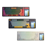 AULA L99 Smart Custom Touch Screen Mechanical Keyboard Customizable Tri-Mode (Wired / 2.4G / BT) Gasket Structure Hot-Swappable Full Keys RGB Backlight