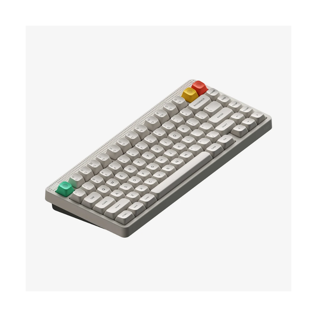 Nuphy Node75 High-Profile White / Blush Nano Keyboard
