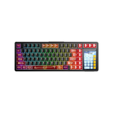 AULA L99 Smart Custom Touch Screen Mechanical Keyboard Customizable Tri-Mode (Wired / 2.4G / BT) Gasket Structure Hot-Swappable Full Keys RGB Backlight