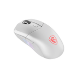 MSI Versa 300 Elite Wireless White Gaming Mouse