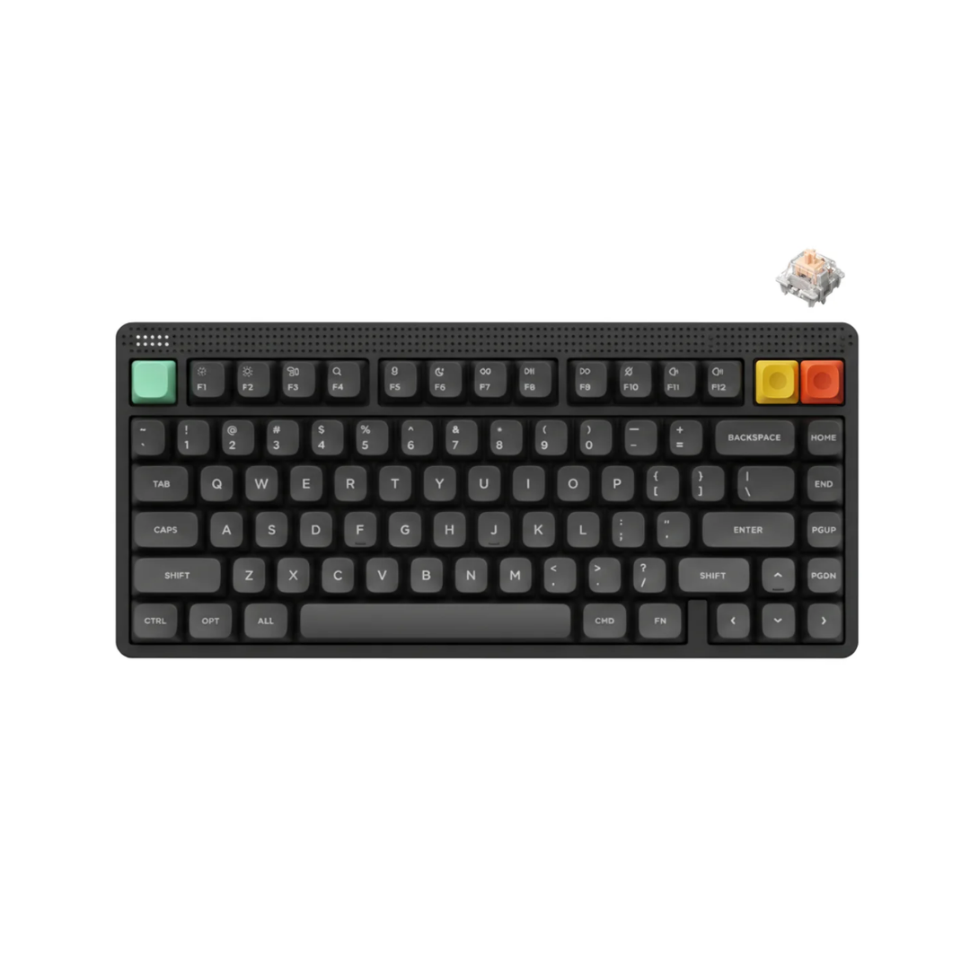 Nuphy Node75 High-Profile Gray / Blush Nano Keyboard