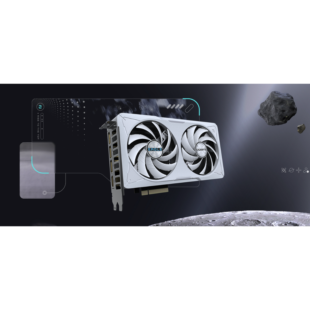Gigabyte RTX 5060 Eagle OC ICE 8GB GDDR7 Graphics Card GV-N5060EAGLEOC-ICE-8GD