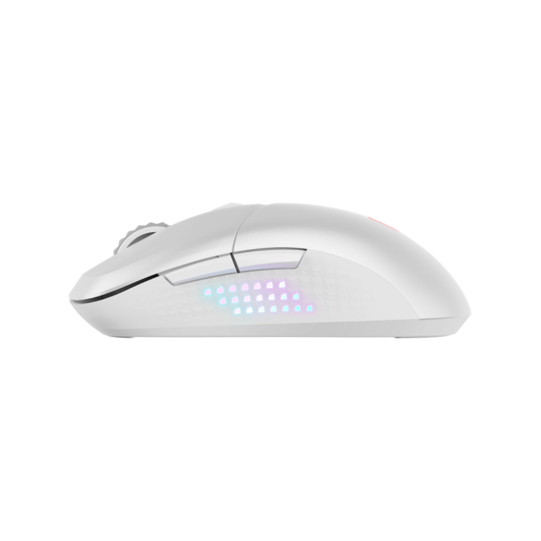 MSI Versa 300 Elite Wireless White Gaming Mouse