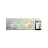 AULA L99 Smart Custom Touch Screen Mechanical Keyboard Customizable Tri-Mode (Wired / 2.4G / BT) Gasket Structure Hot-Swappable Full Keys RGB Backlight