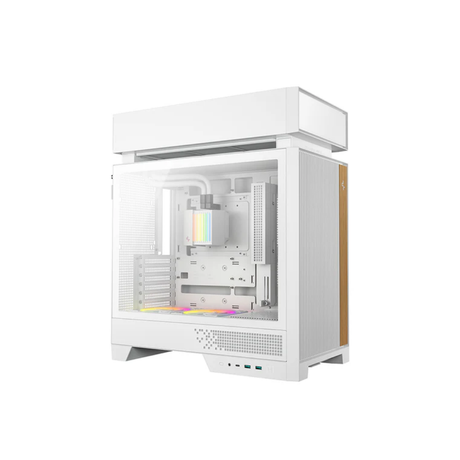 DeepCool CL6600 ATX PC Case with 360mm ARGB Liquid Cooler ( Black R-CL6600-BKNNA0-G-1 | White )