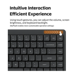 Nuphy Node75 High-Profile Gray / Blush Nano Keyboard
