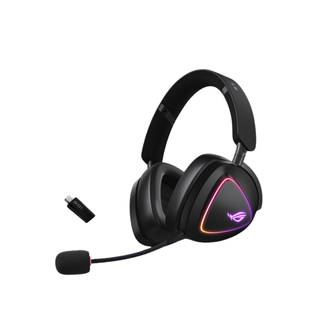 Asus ROG Delta II Tri-Mode Wireless Black Gaming Headset A701 – DynaQuest PC