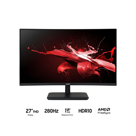 Acer Nitro ED270 Zbmiipx 27" Curve VA 240Hz FHD 1920x1080 Adaptive Sync Gaming Monitor