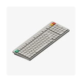 Nuphy Node100 Low-Profile White / Blush Nano Keyboard