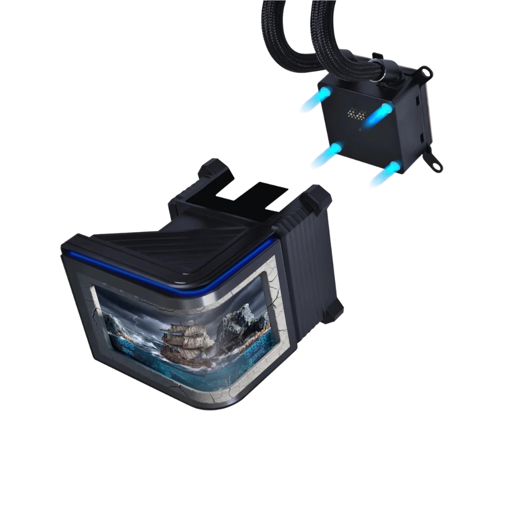 Lian Li Hydroshift II OLED Curved 360TL AIO Liquid CPU Cooler ( Black G89.GHS2OLDC36TB.00 | White G89.GHS2OLDC36TW.00 )