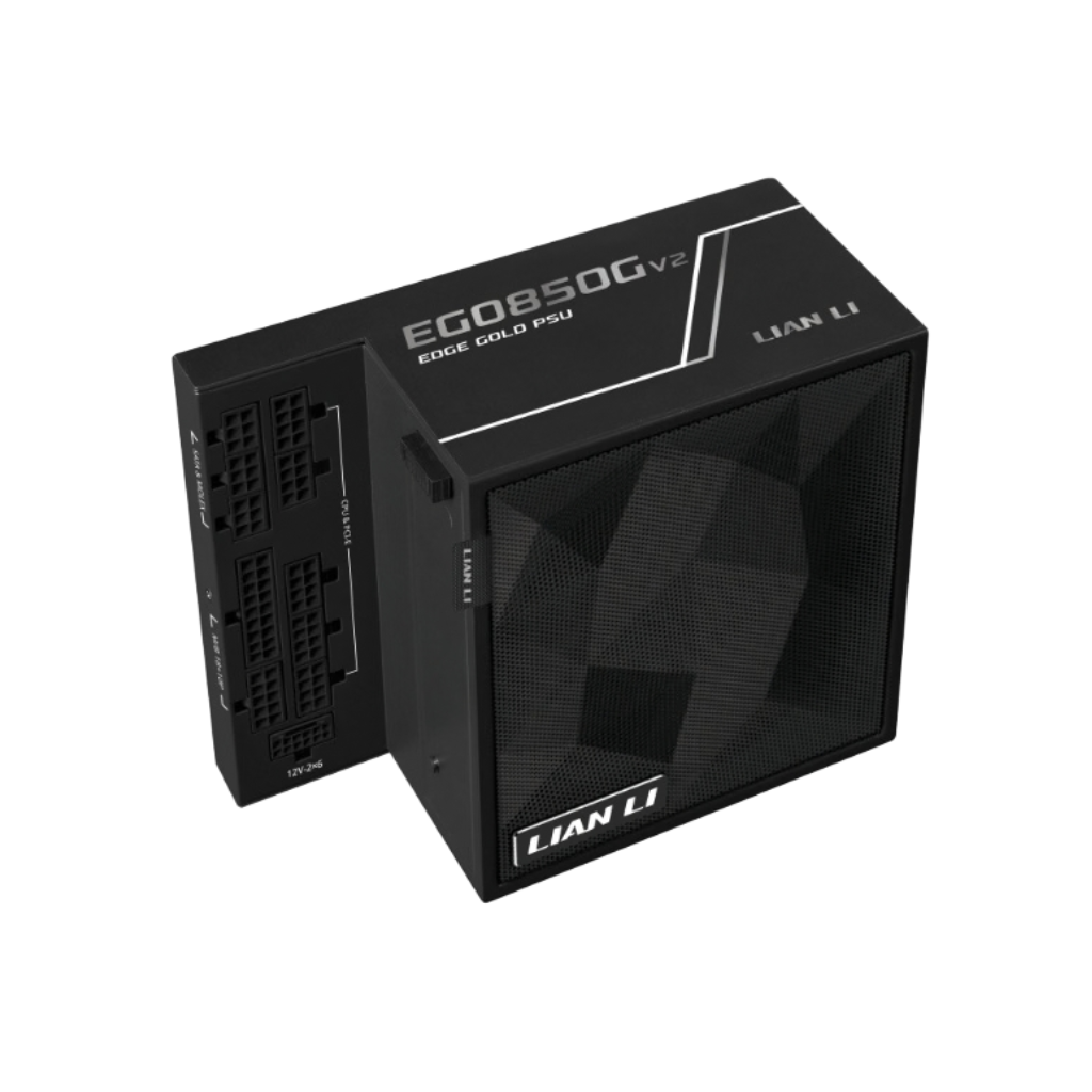 Lian Li EG0850C Edge V2 GOLD 850W ATX 3.1 PCIe 5.1 Power Supply Black G9P.EG0850C.B000.US