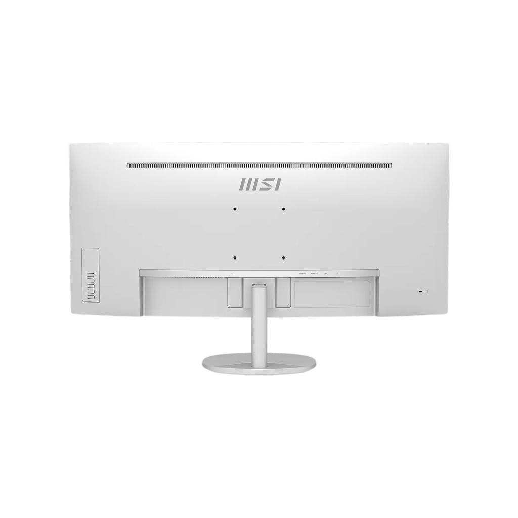 MSI Pro MP341CQW E12 34" VA 120Hz UWQHD 3440x1440 1ms MPRT/4ms GTG Business & Productivity WHITE Monitor with Tilt Adjustment