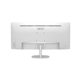 MSI Pro MP341CQW E12 34" VA 120Hz UWQHD 3440x1440 1ms MPRT/4ms GTG Business & Productivity WHITE Monitor with Tilt Adjustment