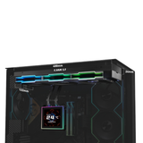 Lian Li HydroShift II LCD-S 360TL RGB 360mm AIO LC Cooler LCD Display w/ Wireless Fans ( Black G89.GHS2LCDS36TB.00 | White G89.GHS2LCDS36TW.00 )