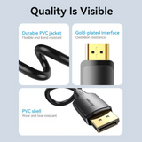 Vention DP Male/HDMI Male 4K 1.8mts DP to HDMI Cable HFOBAC