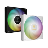 Gamdias Notus M1-1201 ARGB 120mm PWM Fan with Swappable Blade ( Black | White )