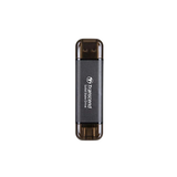 Transcend ESD310C 1TB Dual USB 10GBPS Portable Black SSD TS1TESD310C