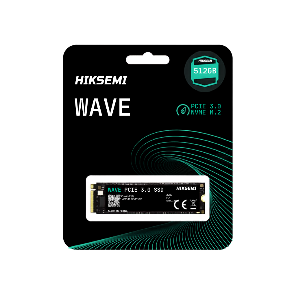 Hiksemi Wave M.2 512GB NVMe PCie 3.0 2280 SSD HS-SSD-WAVE(P)