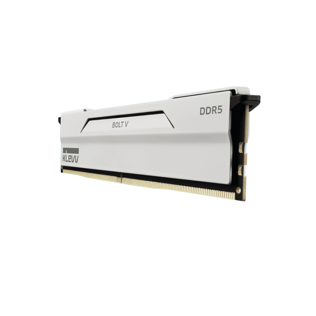 KLEVV Bolt V White 32GB 2x16GB DDR5 6000MTs CL30 KD5AGUA80-60A300I Gaming Desktop RAM