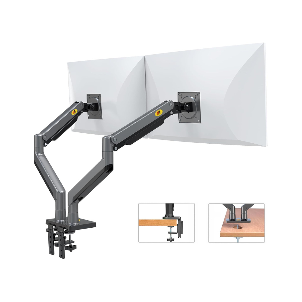 North Bayou G35 Dual Deskmount 22-32" (75x100) 2-12kg