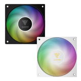 Gamdias Notus M1-1203 ARGB TRIO 120mm PWM Fan with Swappable Blade ( Black | White )