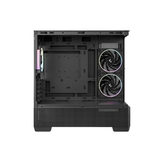 DeepCool CG380U 3F Panoramic Curved Glass M-ATX PC Case Black R-CG380U-BKAGM3-G