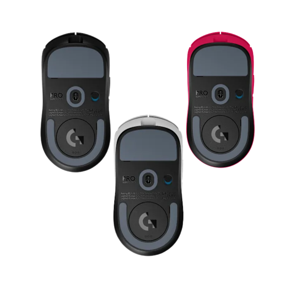 Logitech G Pro X Superlight 2 Lightspeed Wireless Gaming Mouse (Black, White, Magenta)