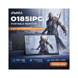Omnia O185IPC 18.5" IPS 60Hz FHD 1080p USB-C Mini HDM Portable Monitor