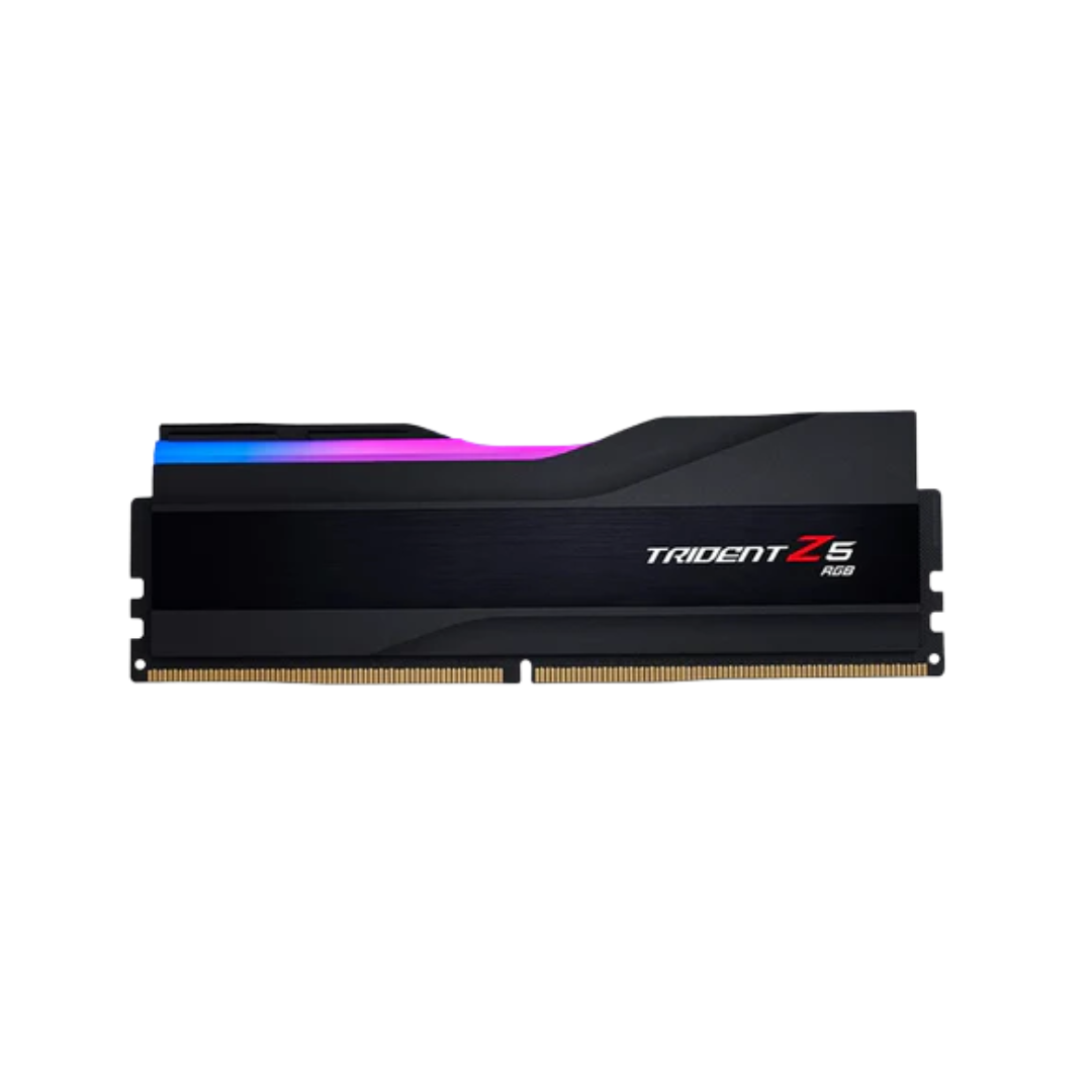 G.Skill Trident Z5 RGB 16GB 16x1 DDR5 6000MT/s F5-6000J3636F16GX1-TZ5RK Desktop Memory