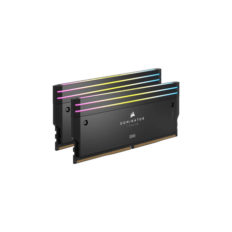 Corsair Dominator Titanium RGB 32GB Black 16GBx2 Desktop Memory CMP32GX5M2X6600C32