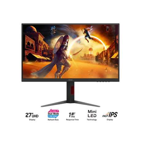 AOC 27" U27G4XM IPS 160Hz UHD 3840x2160 1ms DP HDMI USB 3.2