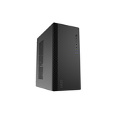 MSI Pro Shield M100P Compact Mid-Tower | Tool-Free Drive Bays | USB 3.2 PC Case