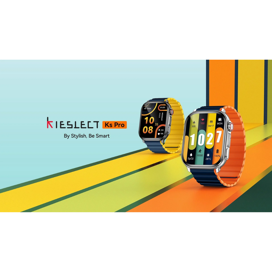 Kieslect Calling Watch Ks Pro Watch | Smart Watch | Black 2.01" AMOLED