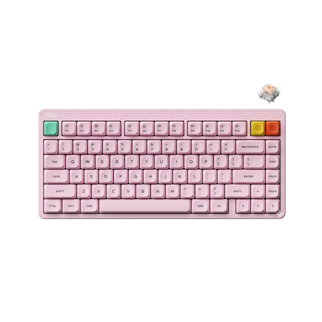Nuphy Node75 High-Profile Pink / Blush Max Keyboard